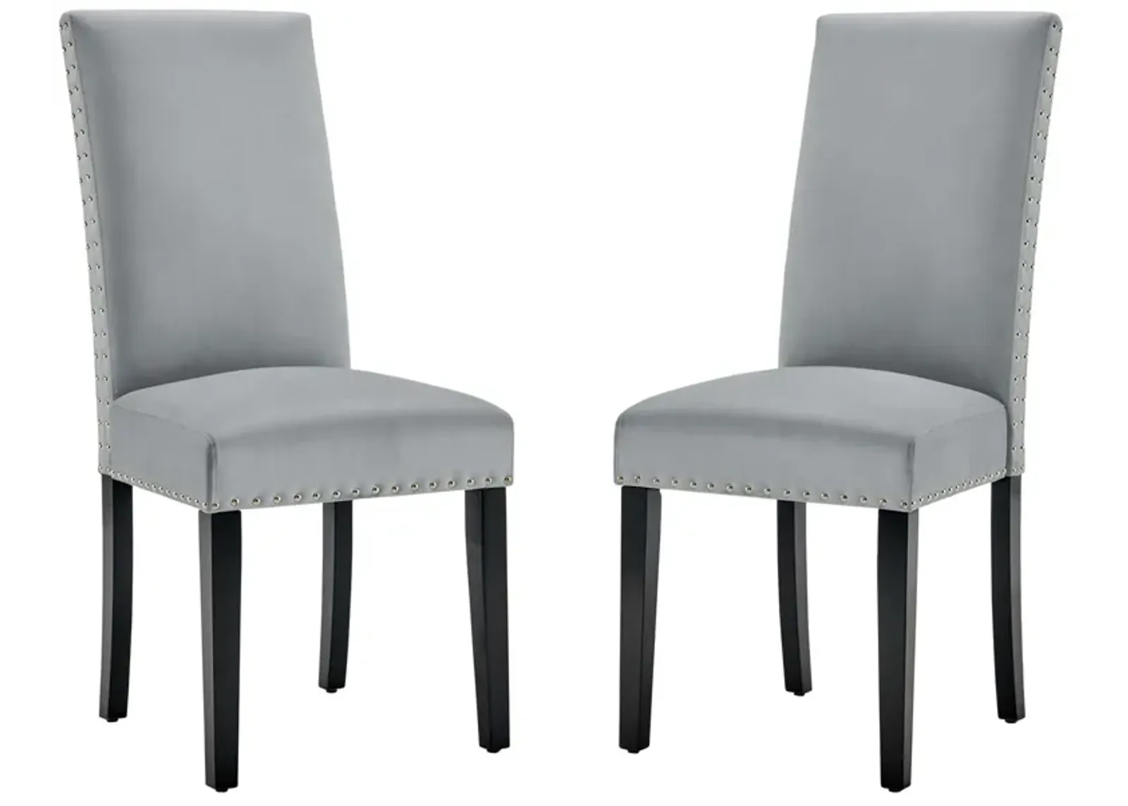 Parcel Performance Velvet Dining Side Chairs - Set of 2