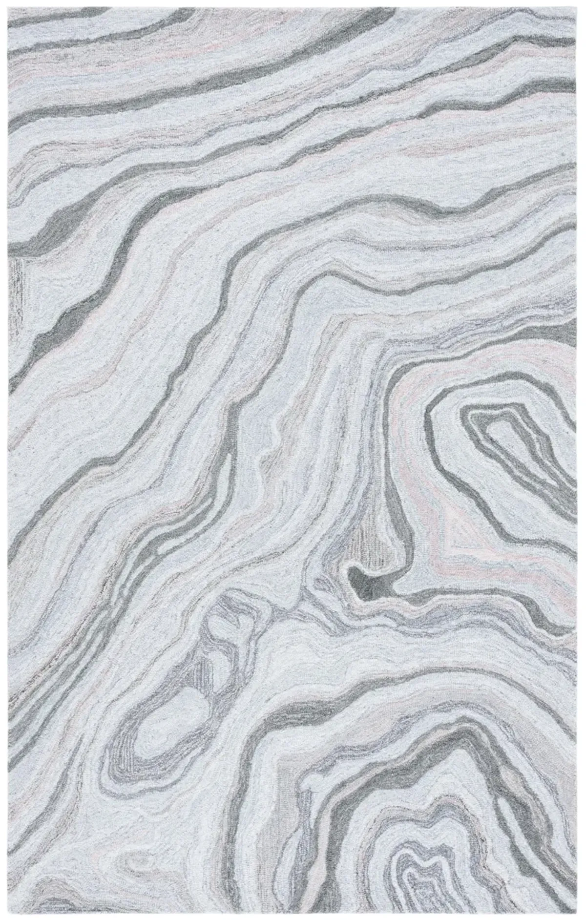 RENEWAL Hand Tufted 5' x 8' area rug