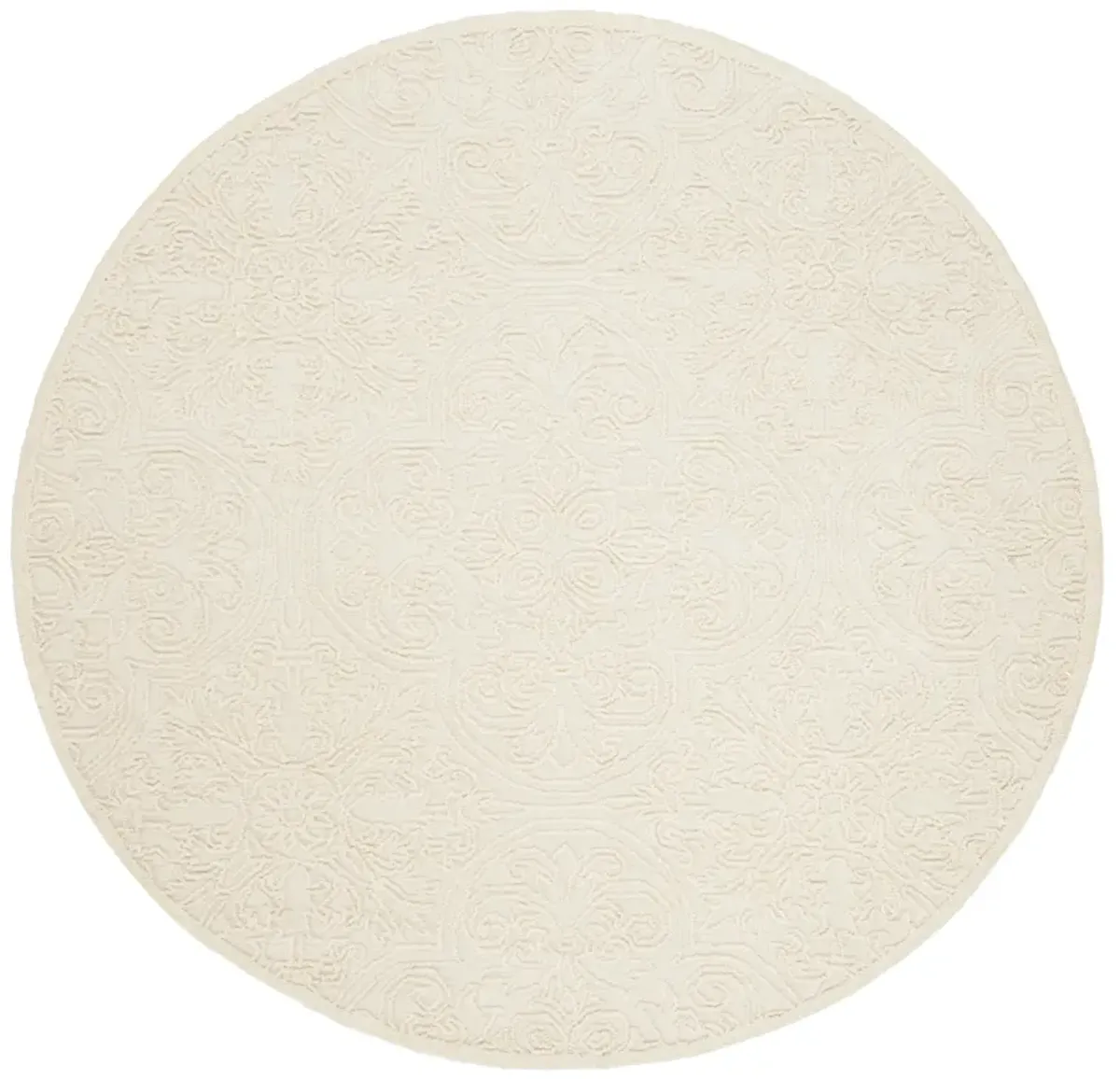 MARTHA STEWART Hand Tufted 8' x 8' Round area rug