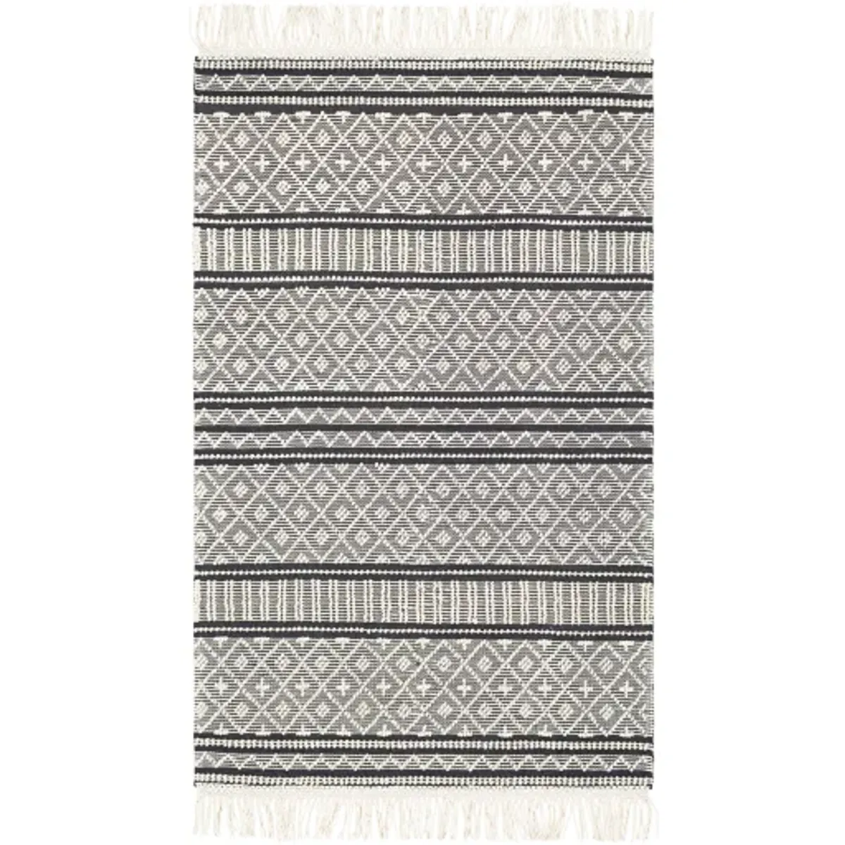 Farmhouse Tassels 2' x 3' Rug