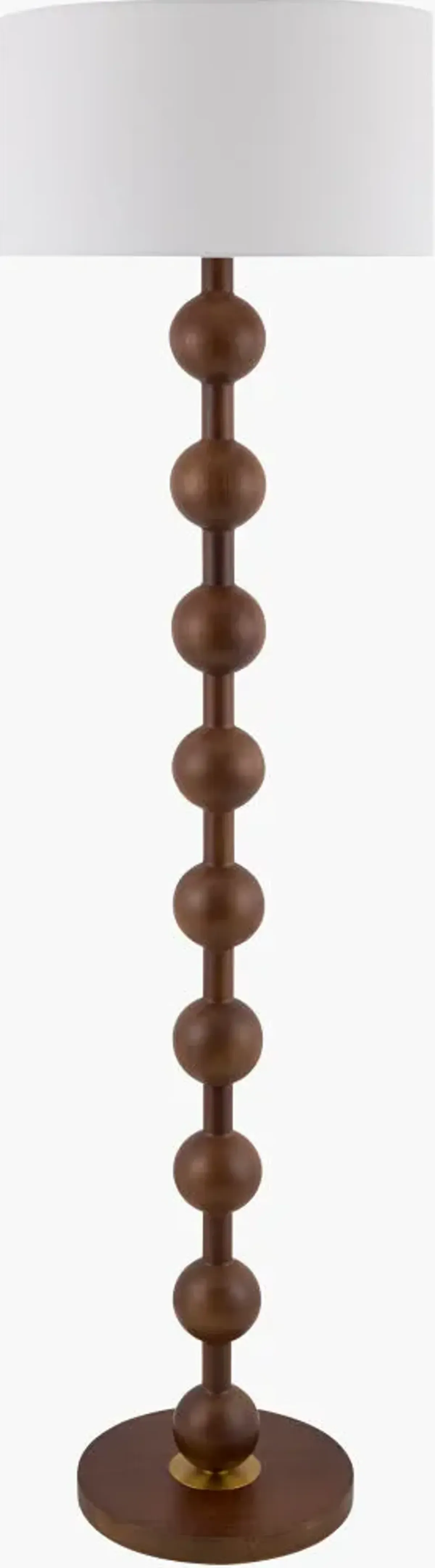 Saline 61"H x 16"W x 16"D Accent Floor Lamp
