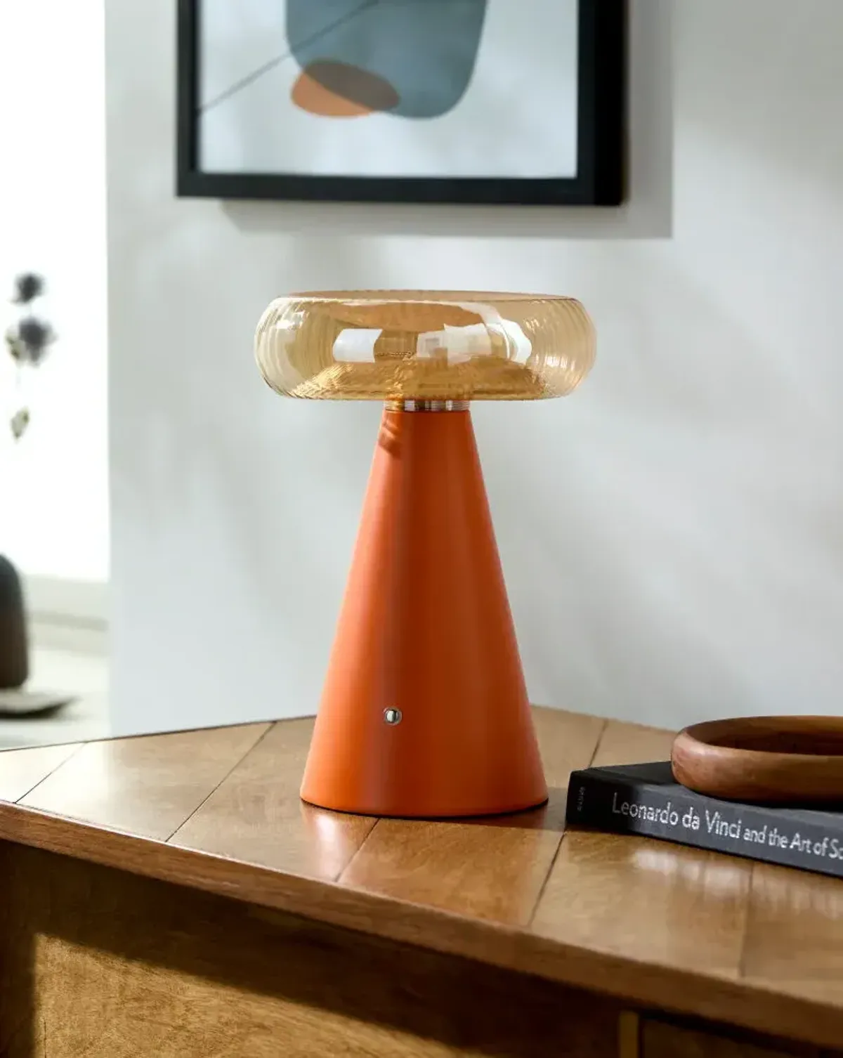 Mafra MFR-001 10"H x 7"W x 7"D Accent Table Lamp