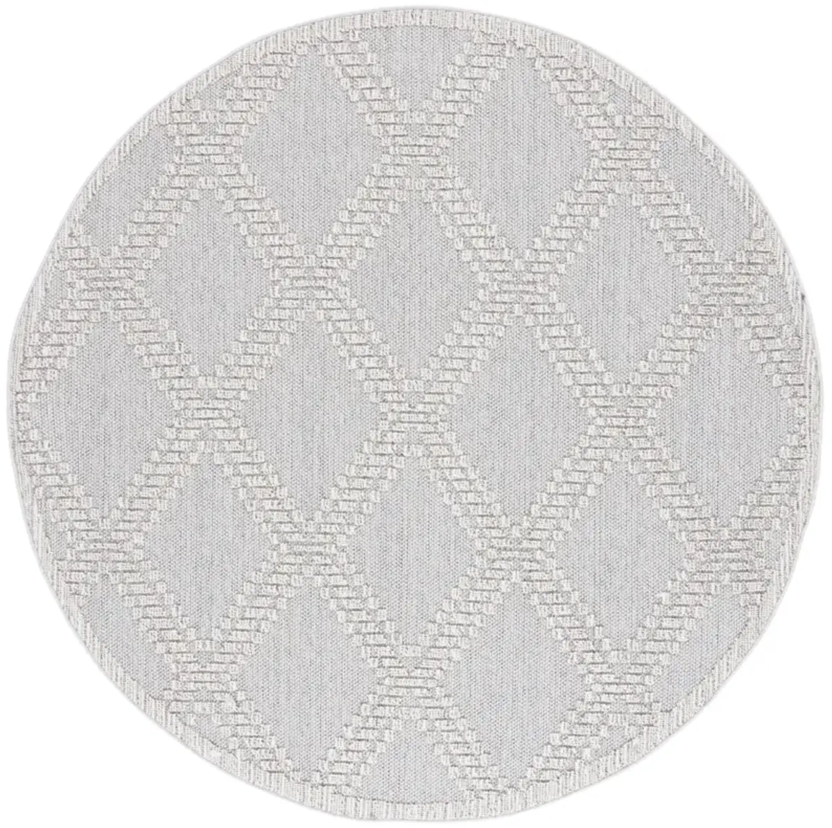 MSRO226 GLOBAL GREY  6'-7' x 6'-7' Round Round Rug