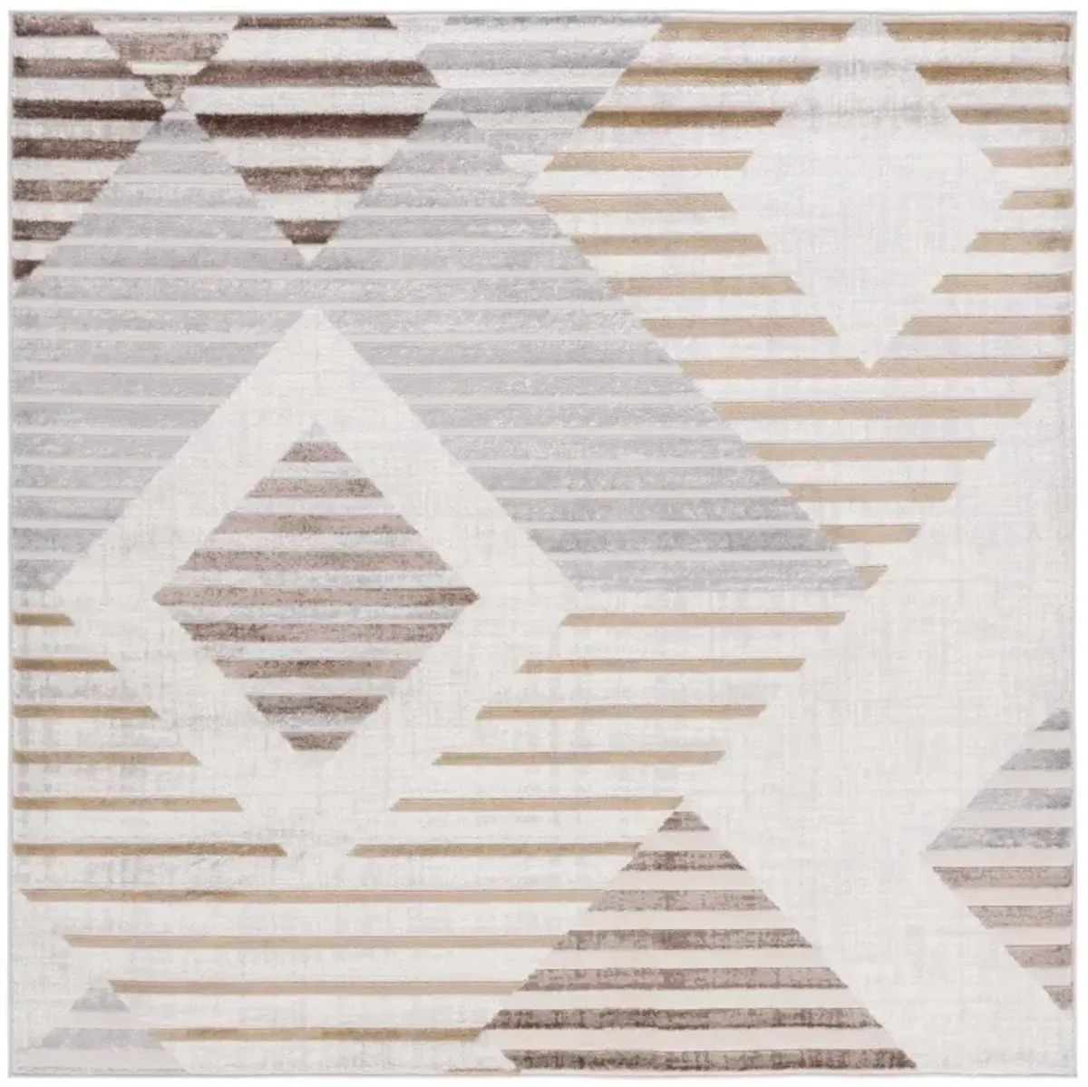 PALMA 328 BEIGE  8' x 8' Square Square Rug