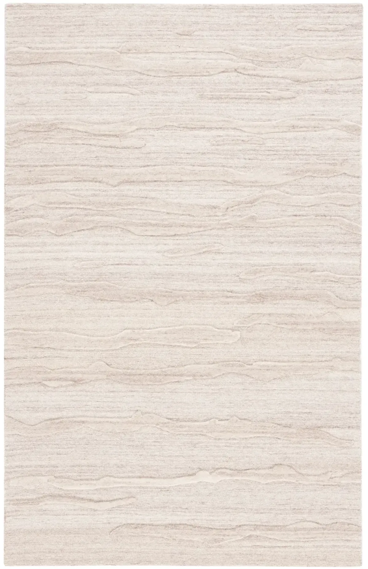 ABSTRACT Hand Tufted 5' x 8' area rug