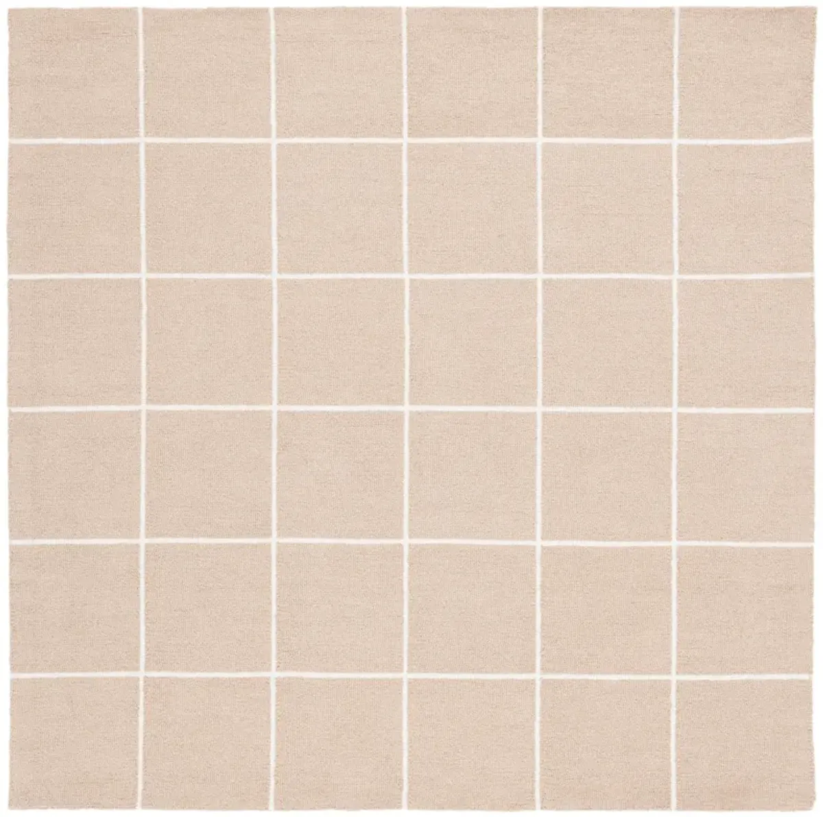 MARTHA STEWART Hand Tufted 6' x 6' Square area rug