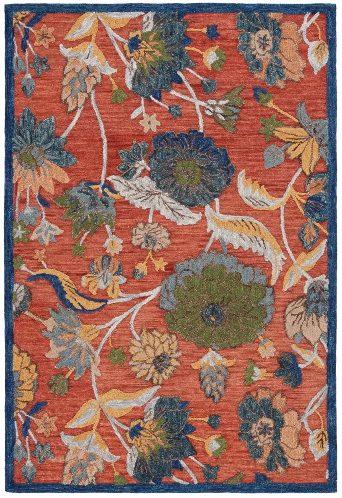 BLOSSOM Hand Tufted 4' x 6' area rug