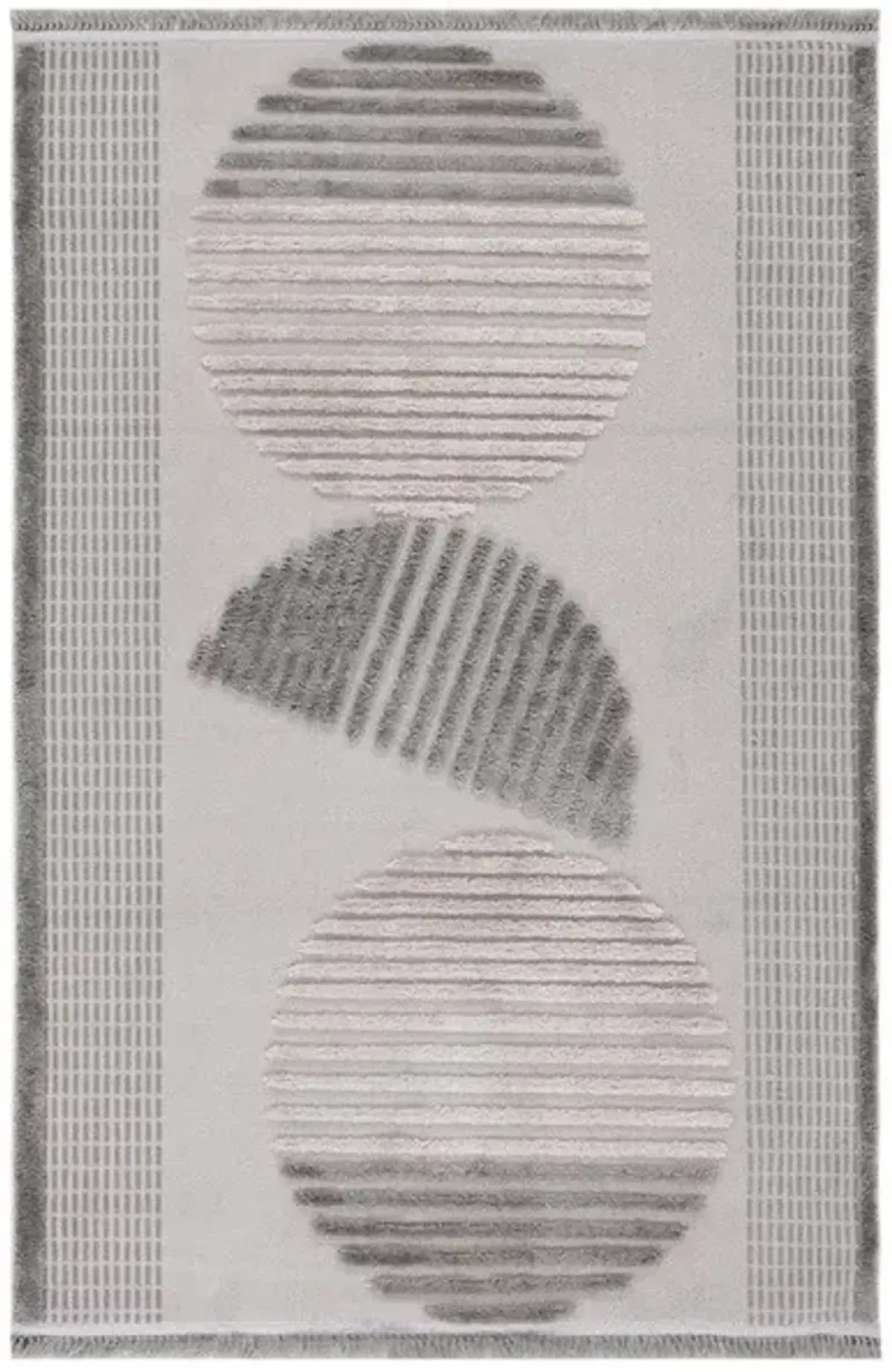 URBAN 218 Grey  8' X 10' Large Rectangle Rug