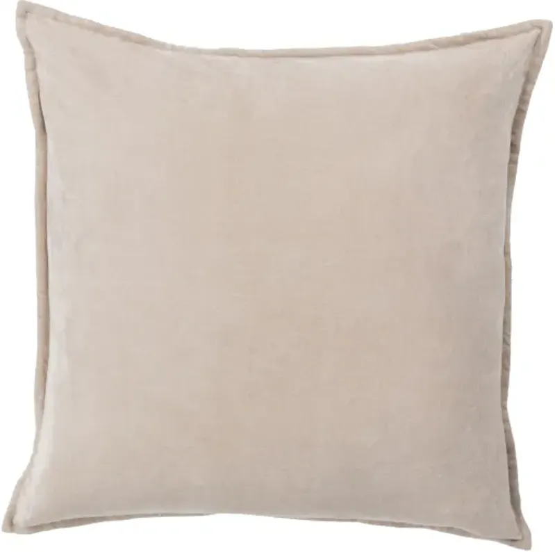 Cotton Velvet 22"H x 22"W Pillow Cover