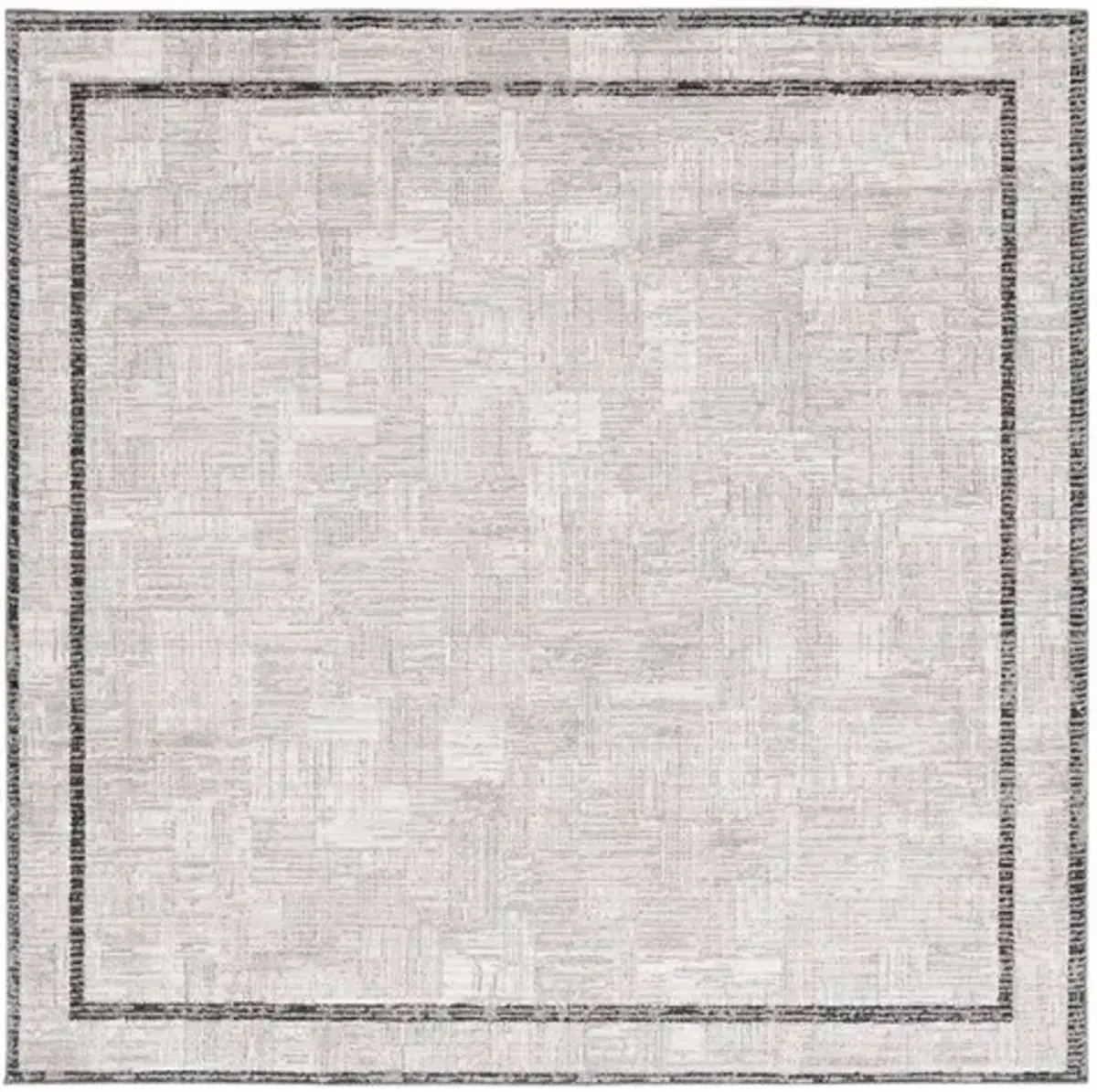 JADE 102 Black 6'-7' X 6'-7' Square Square Rug