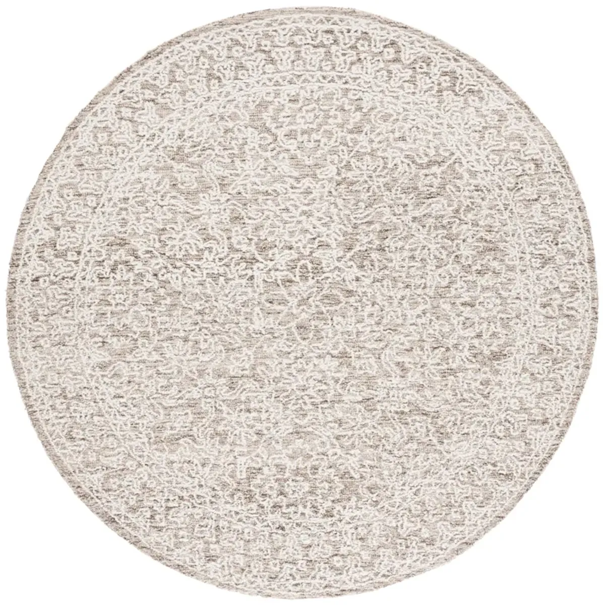 EBONY Hand Tufted 6' x 6' Round area rug