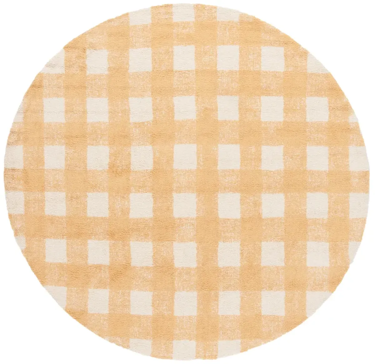 EASY CARE Hand Woven 6' x 6' Round area rug