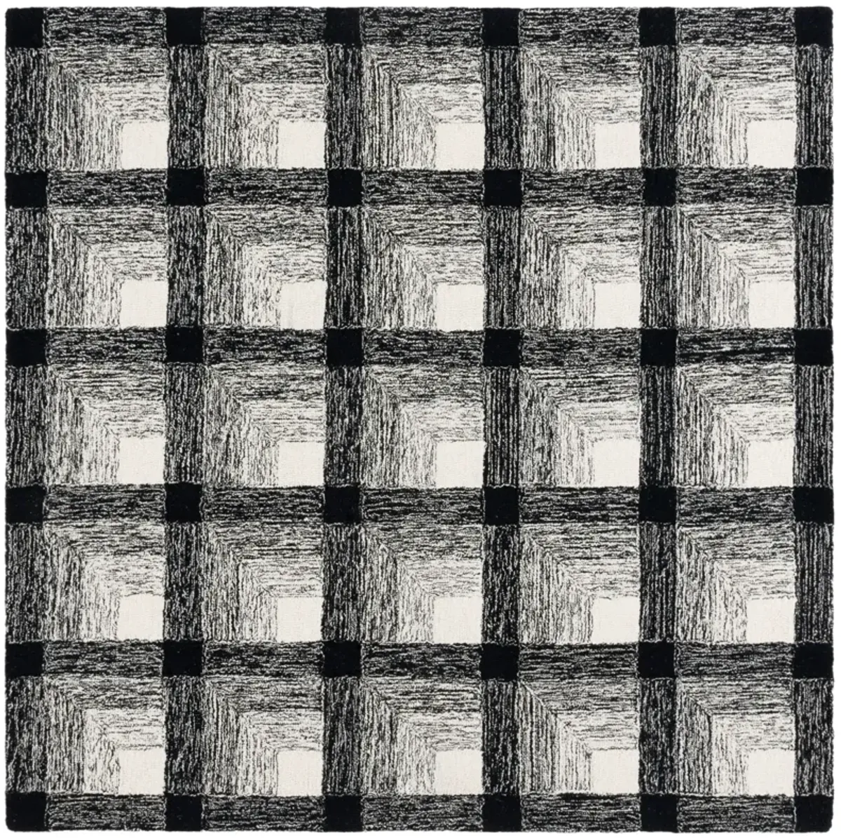 METRO Hand Tufted 6' x 6' Square area rug