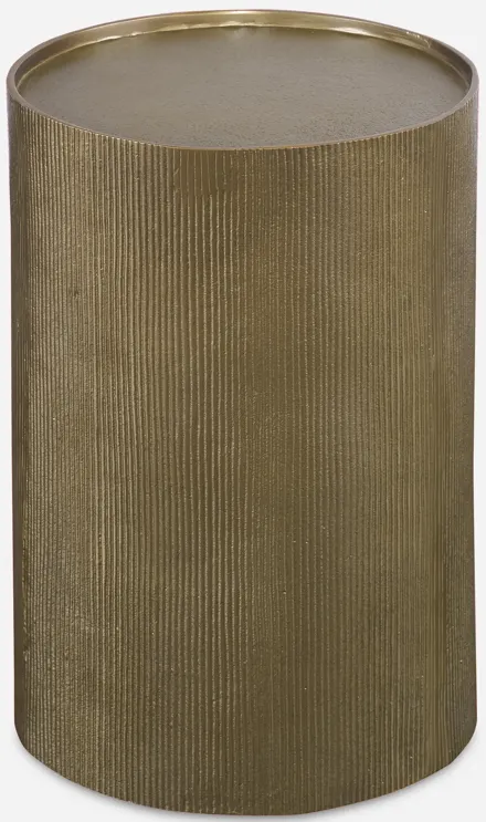 Adrina Drum Accent Table