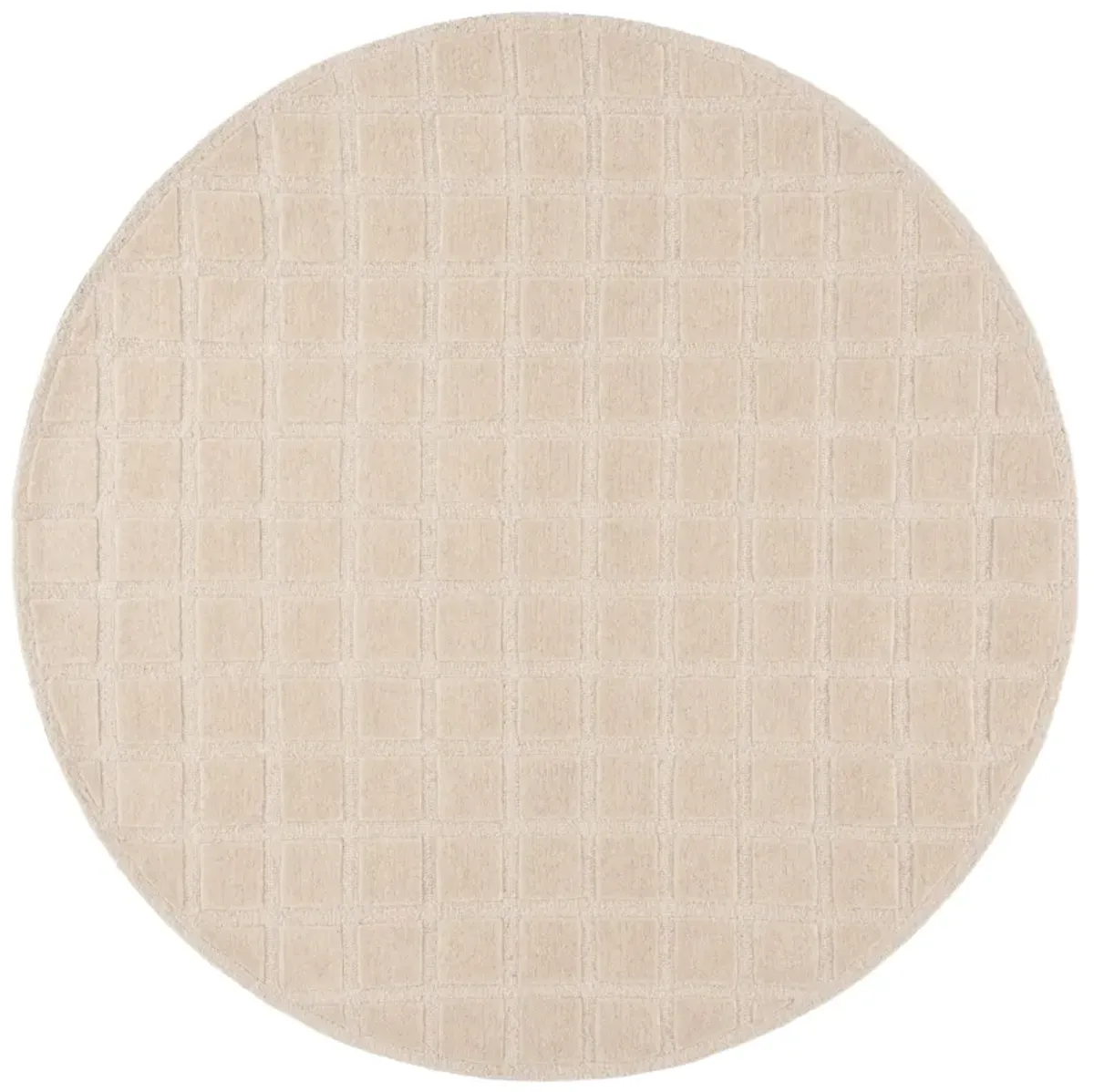 GENRE Hand Tufted 6' x 6' Round area rug