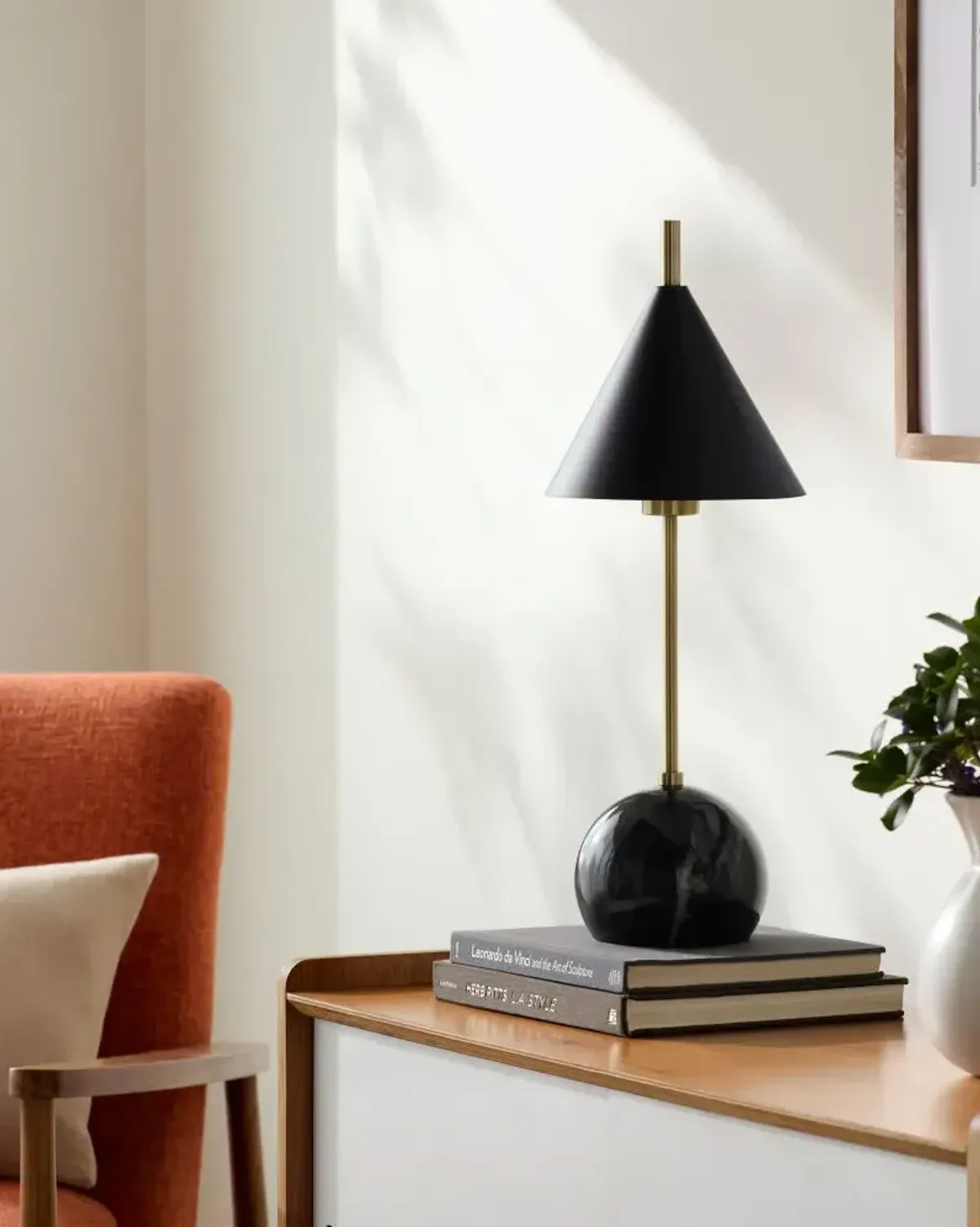 Tunja TNJ-001 22"H x 8"W x 8"D Accent Table Lamp