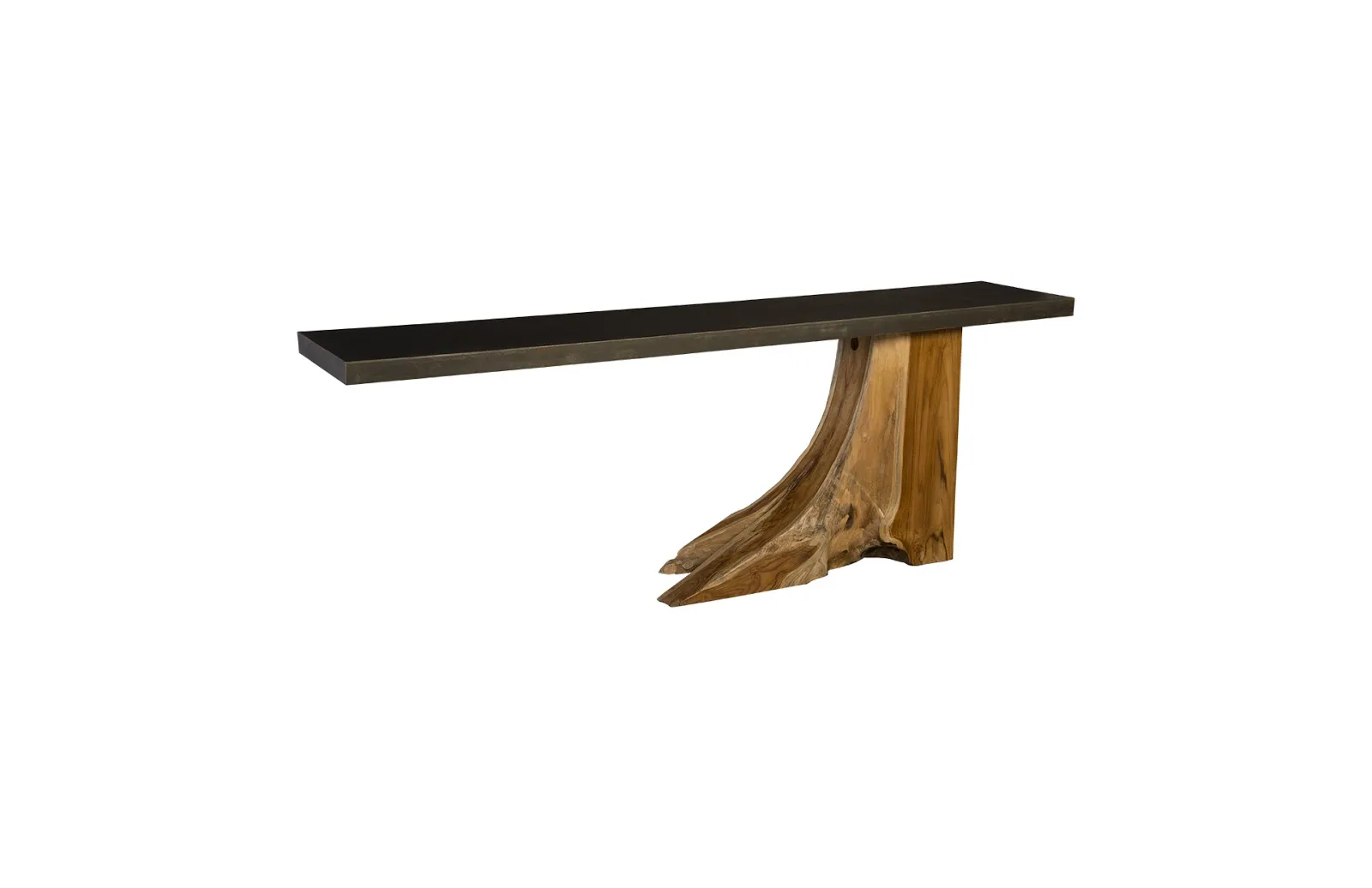 Teak Wood Console Table