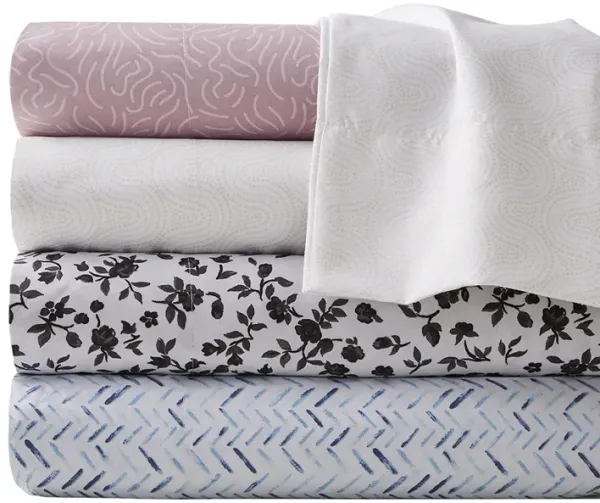 Printed Microfiber Sheet Set