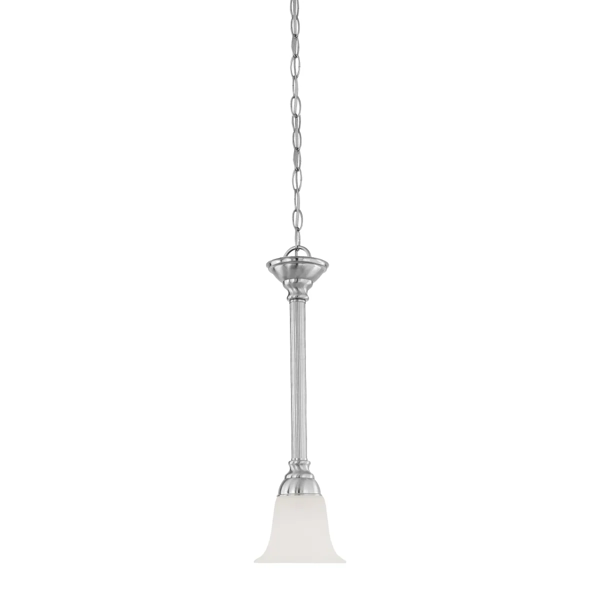Riva 6" Wide 1-Light Mini Pendant - Brushed Nickel