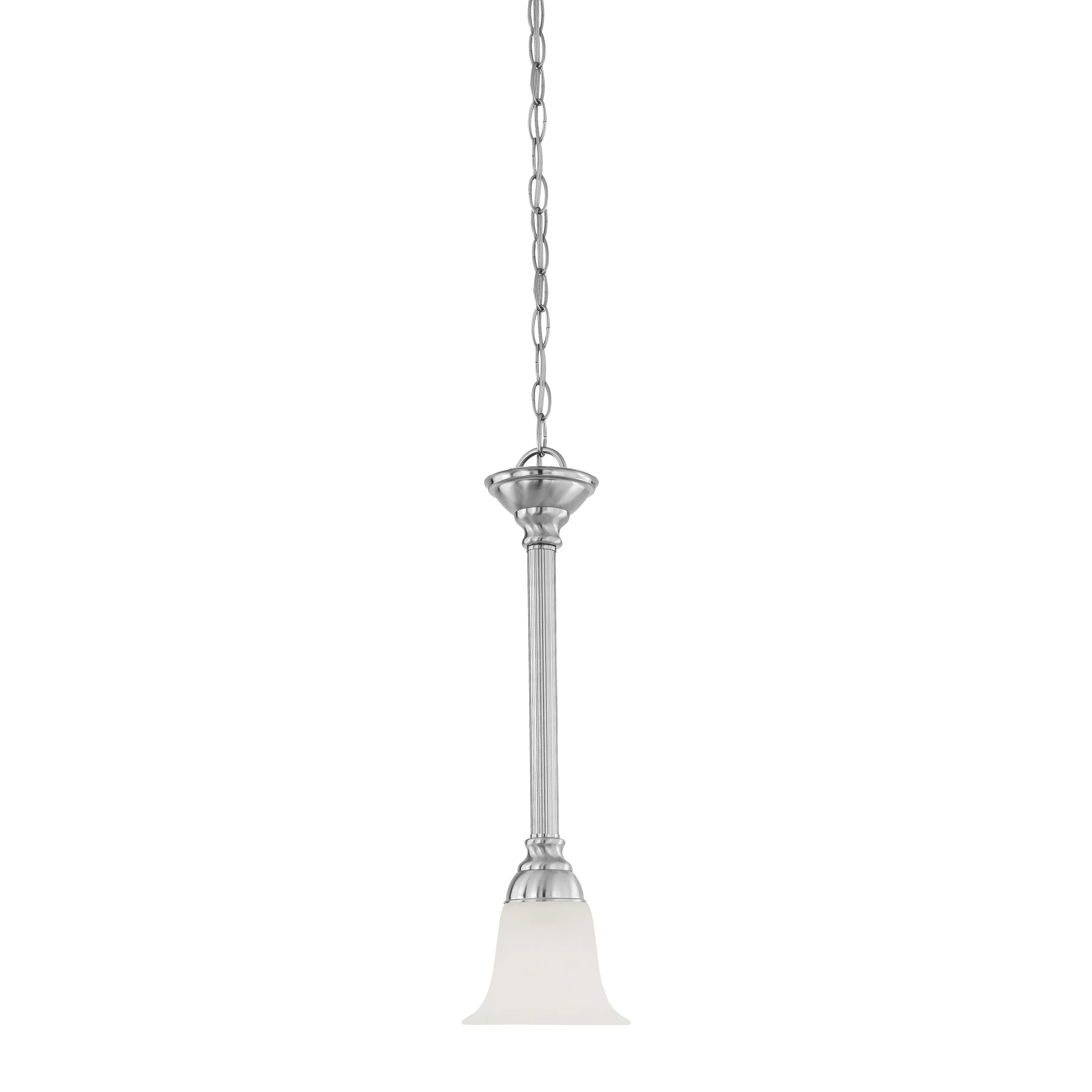 Riva 6" Wide 1-Light Mini Pendant - Brushed Nickel