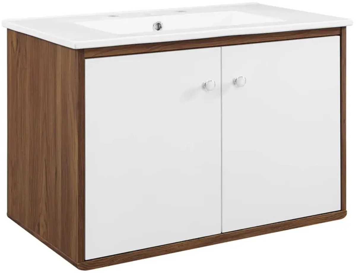 Transmit 30" Wall-Mount Bathroom Vanity