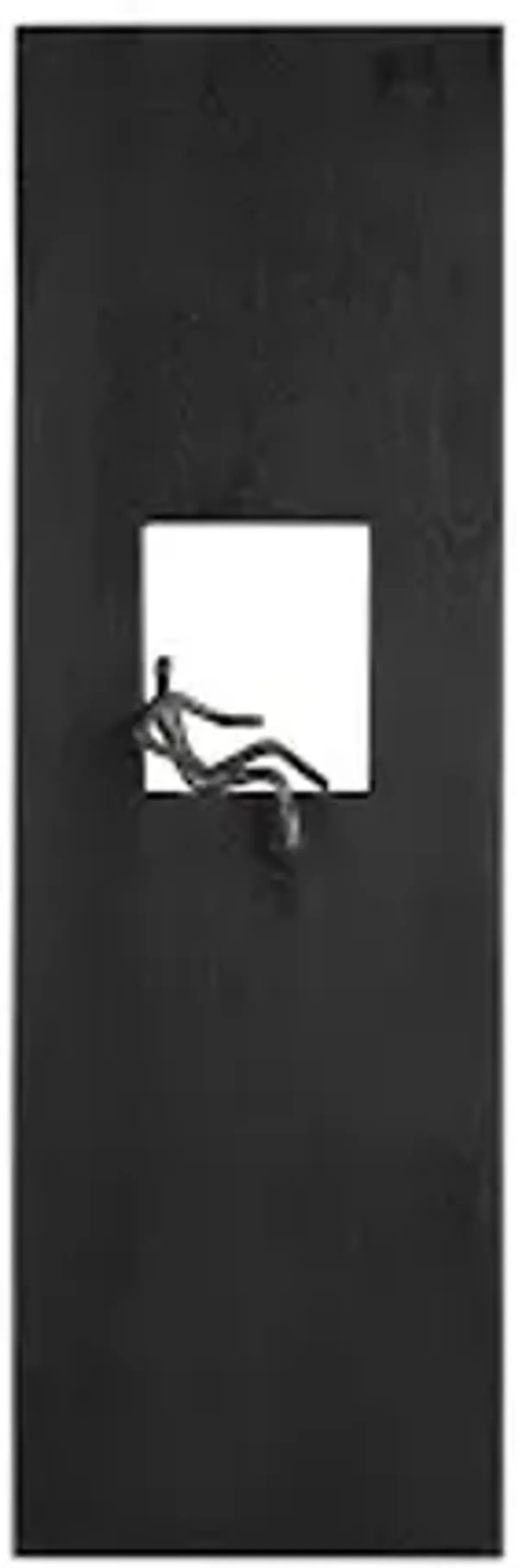 Atlas Wall Decor, Rectangle, Black