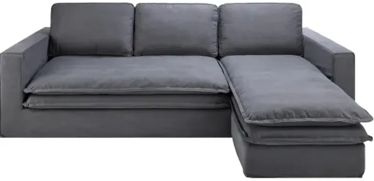 Davis DVI-001 37"H x 69"W x 45"D,  37"H x 34"W x 45"D,  19"H x 33"W x 24"D Sofa