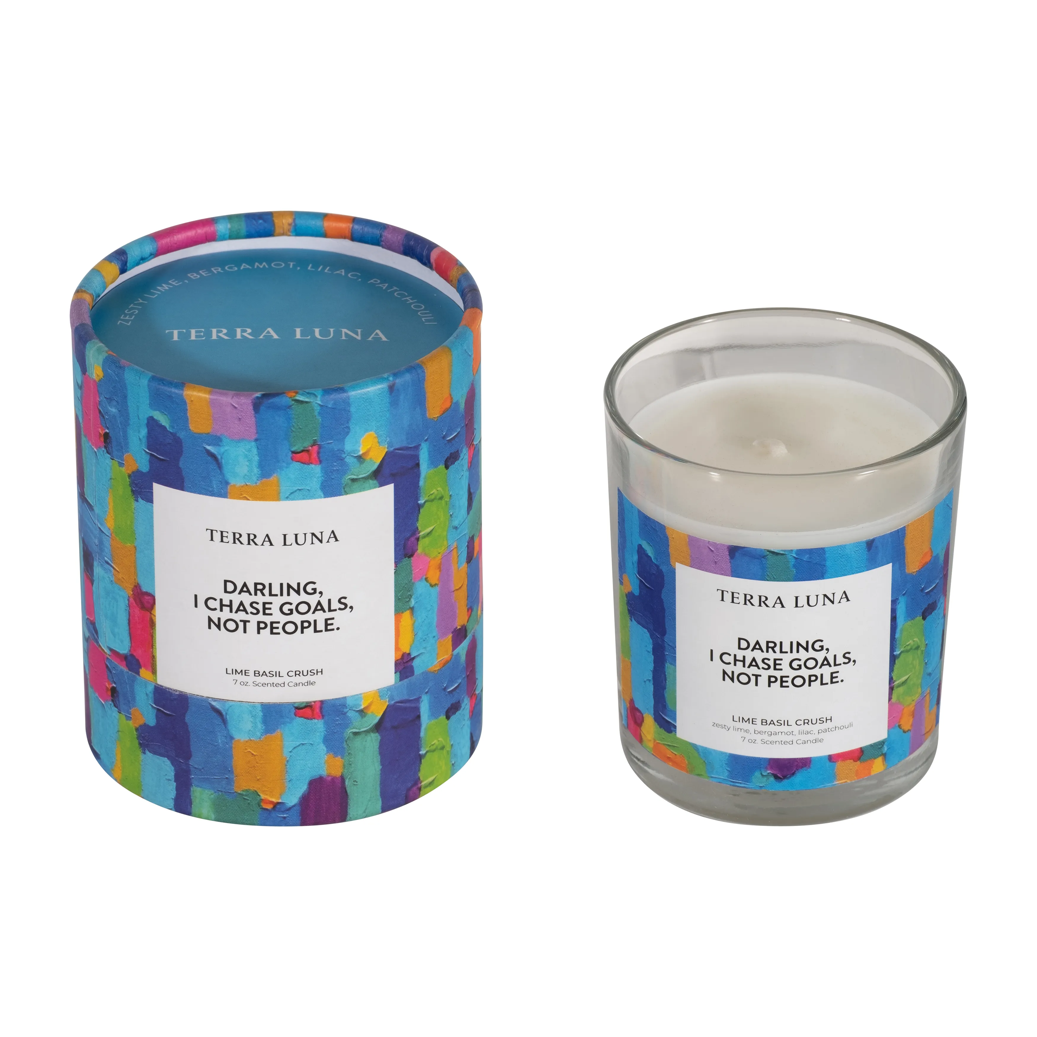 4" 7 Oz I Chase Goals Boxed Candle