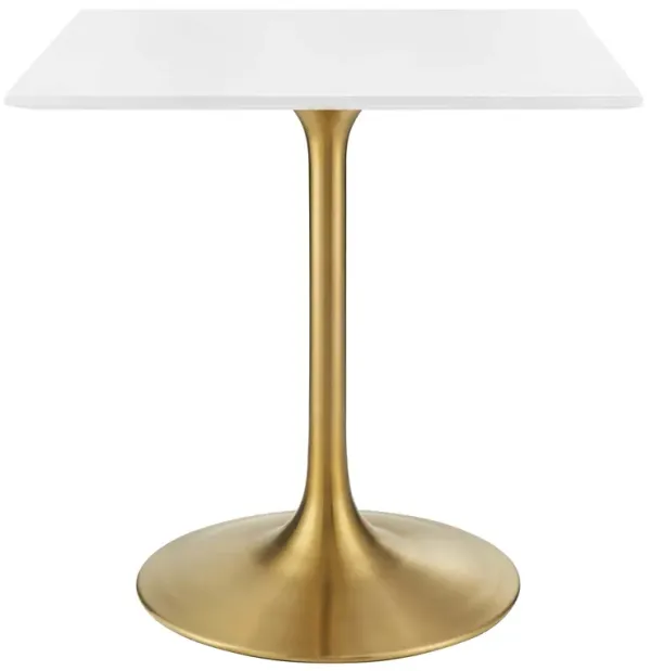 Lippa 28" Square Wood Top Dining Table