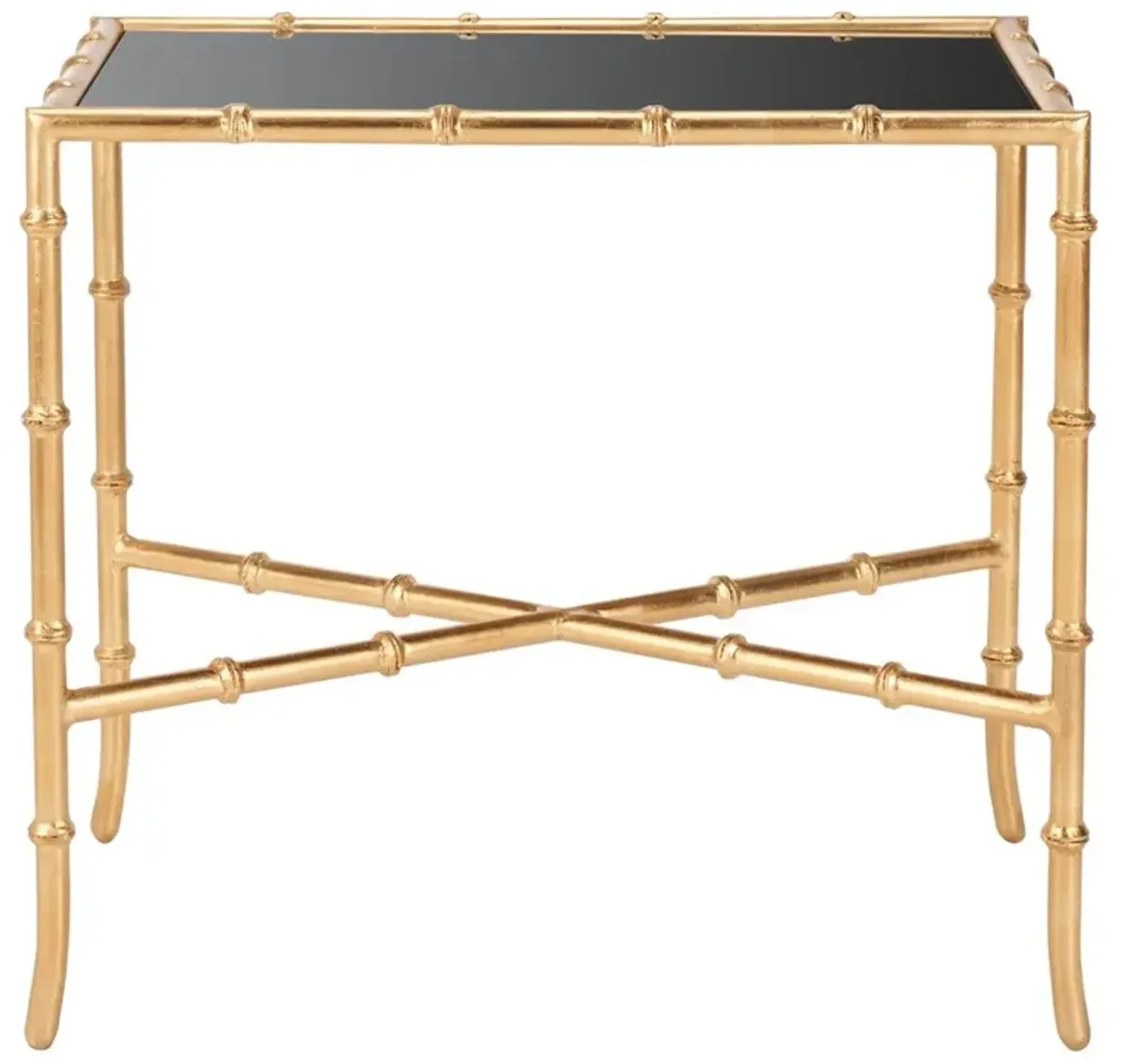 CHANDLER GOLD CROSS BASE ACCENT TABLE