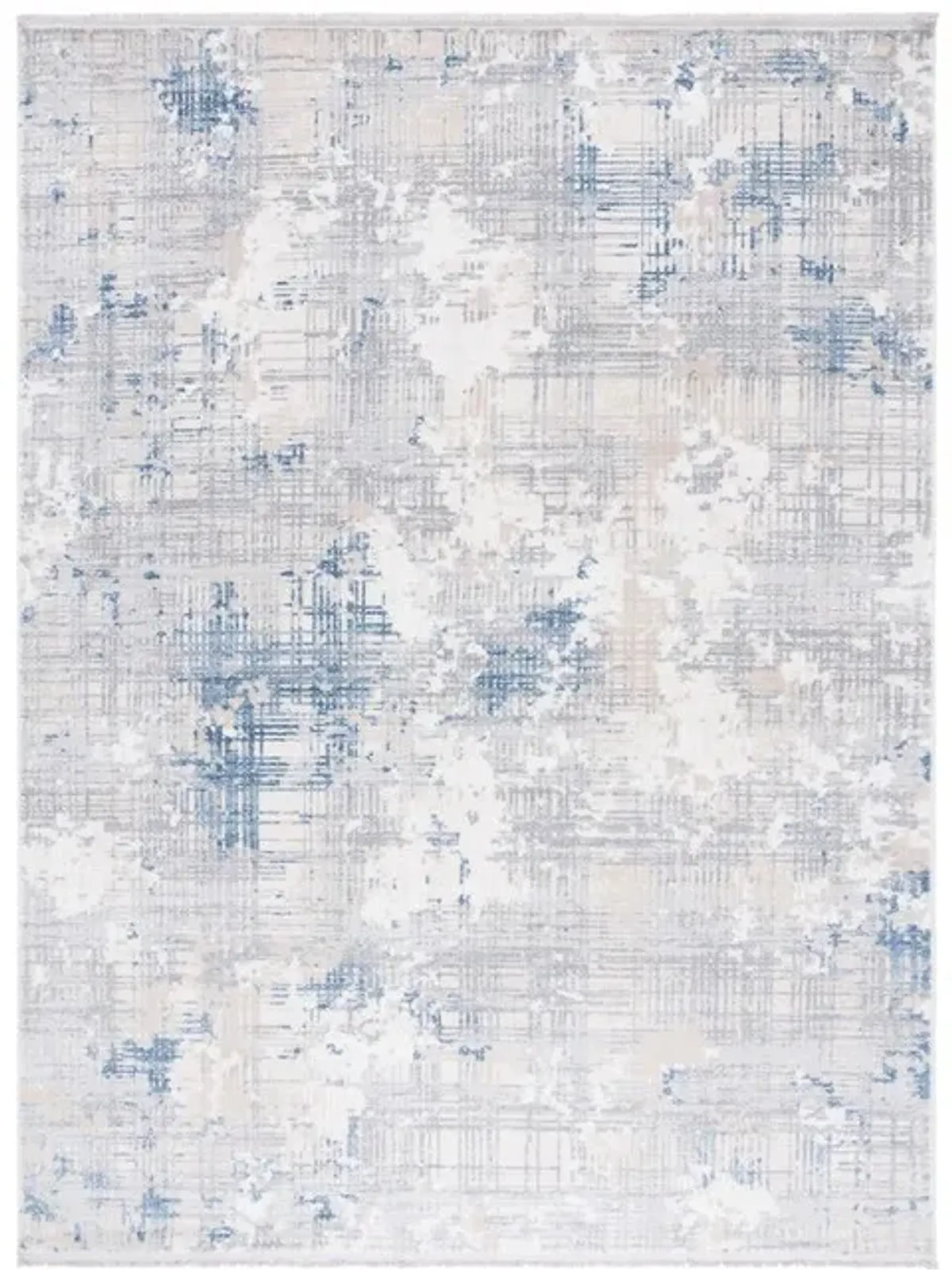 WHISPER 544 Blue  9' X 12' Large Rectangle Rug