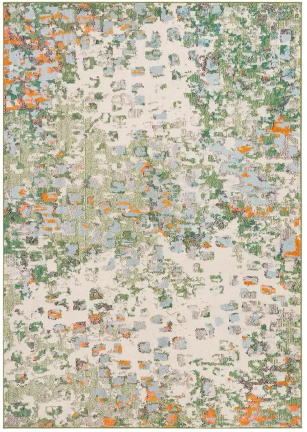 MONACO 225 SAGE  5'-1' x 7'-6' Medium Rectangle Rug