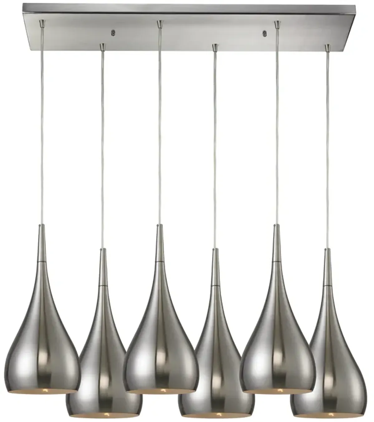 Lindsey Configurable Multi Pendant - Satin Nickel