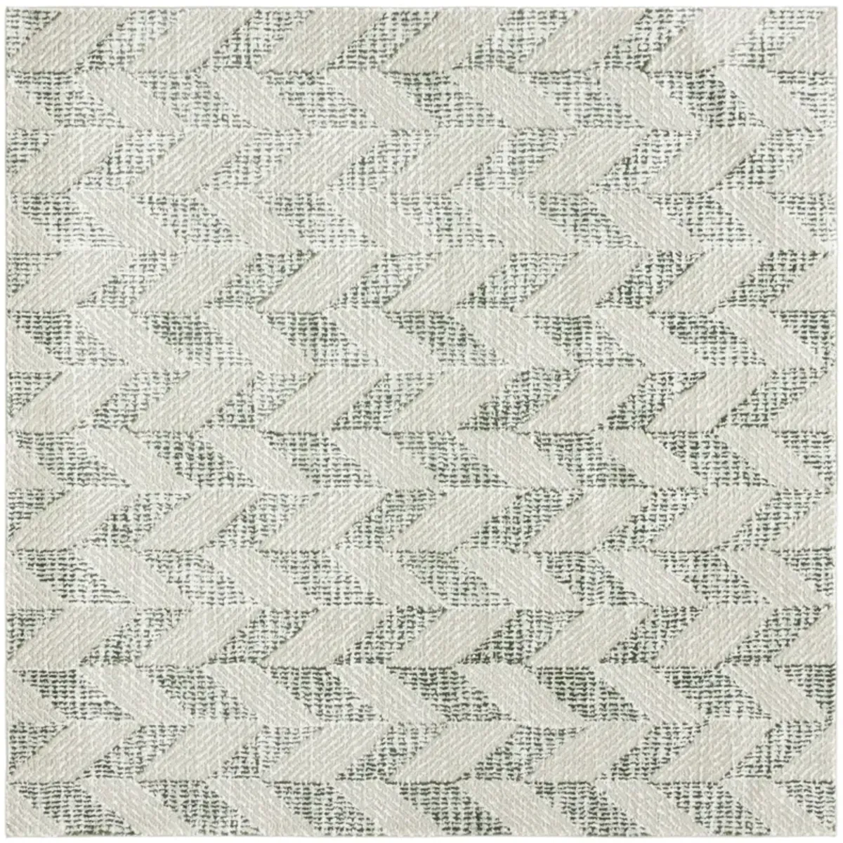 REVIVE 122 SAGE  6'-7' x 6'-7' Square Square Rug