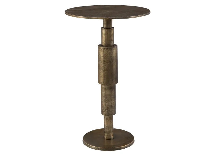 Descend Gold Accent Table