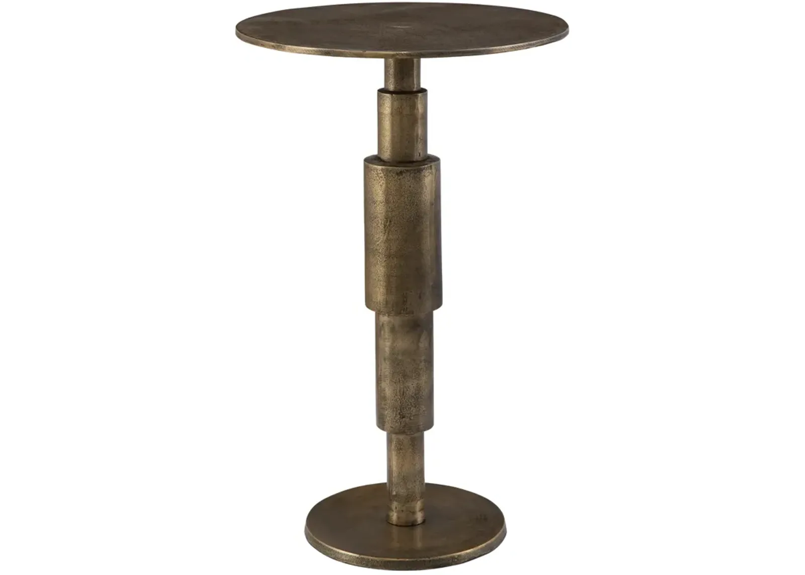 Descend Gold Accent Table