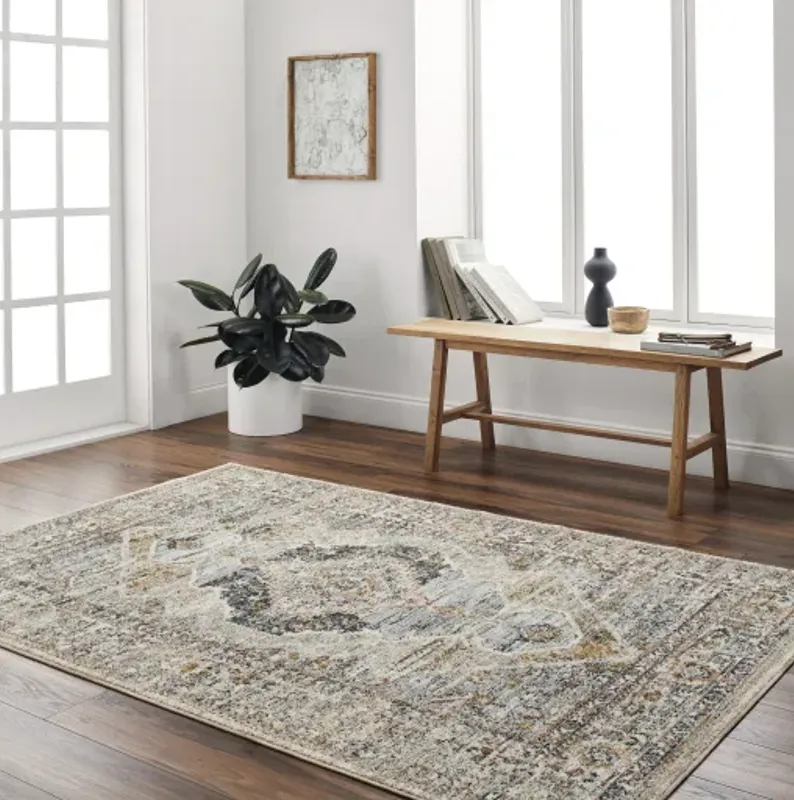 Beckham BCM-2305 2'7" x 7'3" Machine Woven Rug