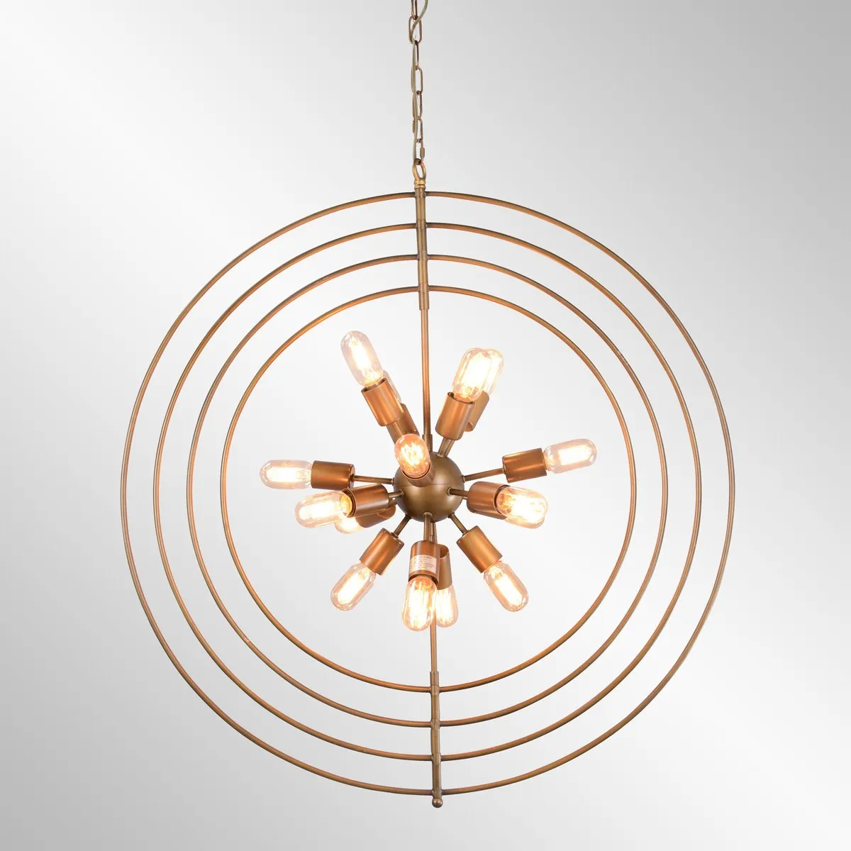 Cosmos Iron Chandelier Large