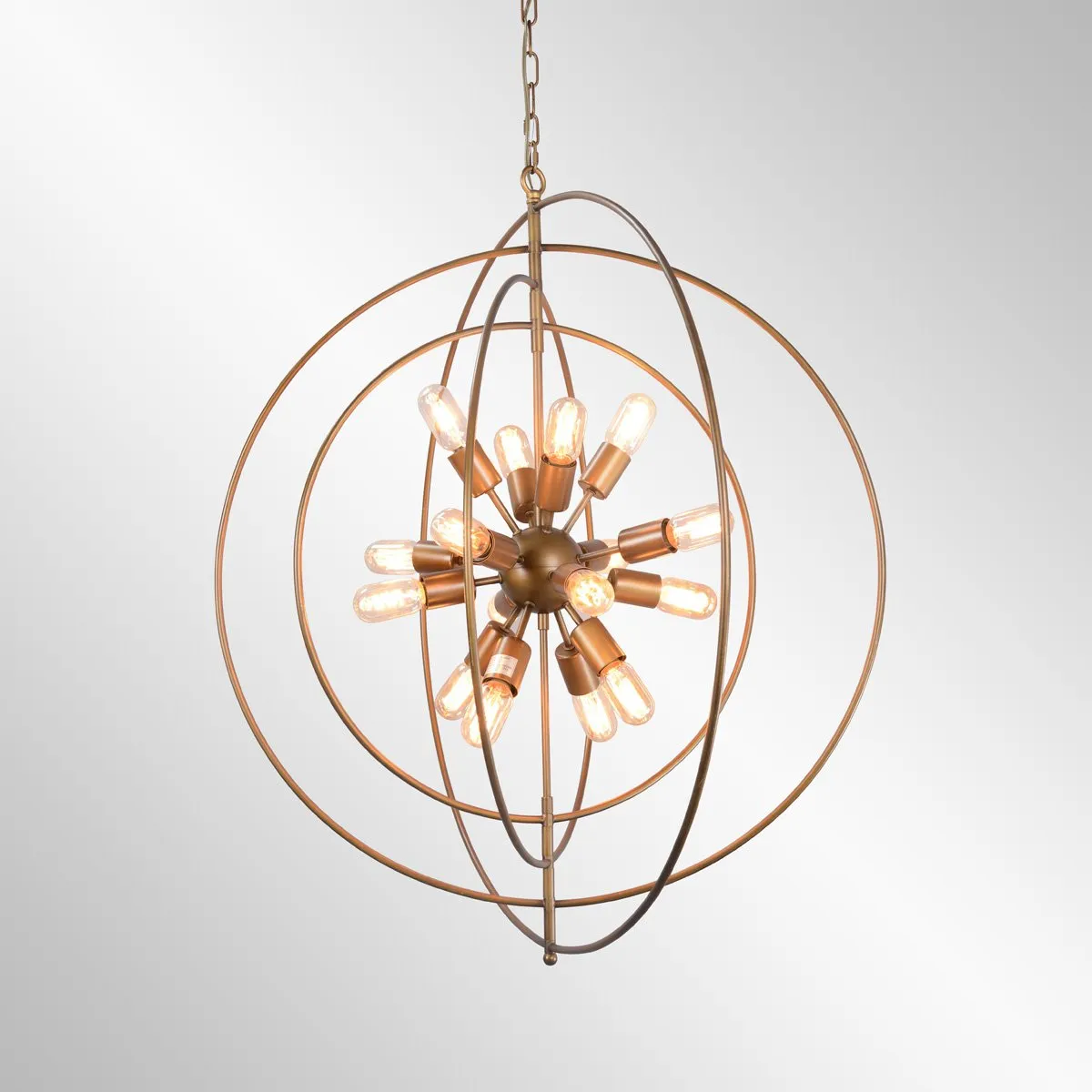 Cosmos Iron Chandelier Large