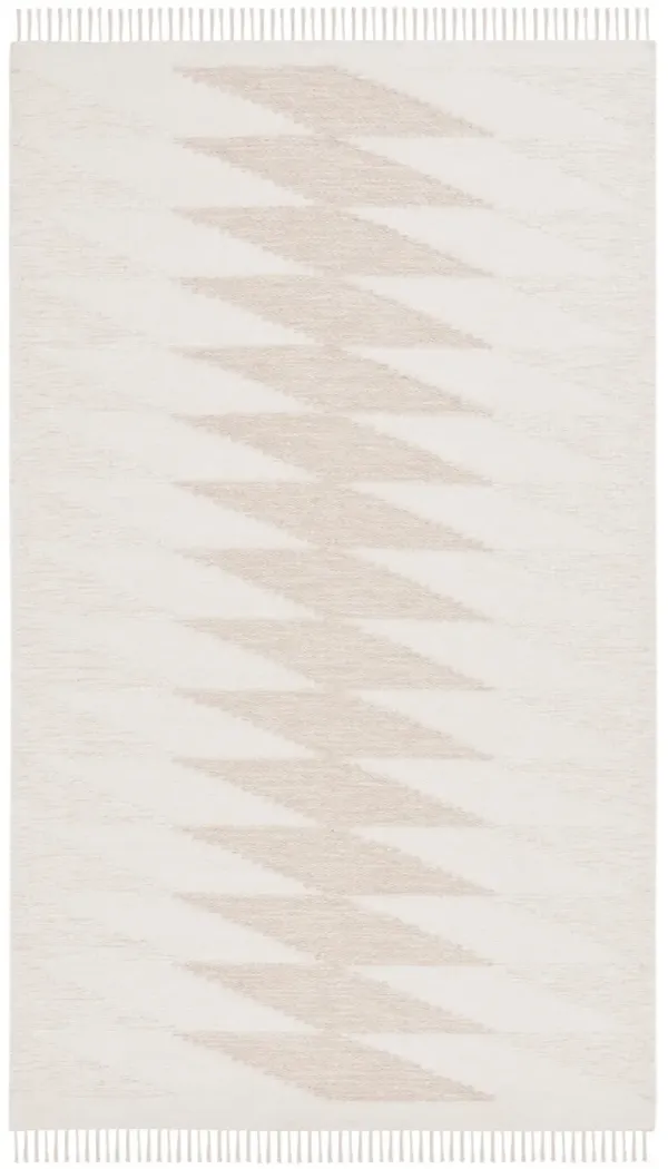 KILIM 854 TAUPE  5' x 8' Medium Rectangle Rug