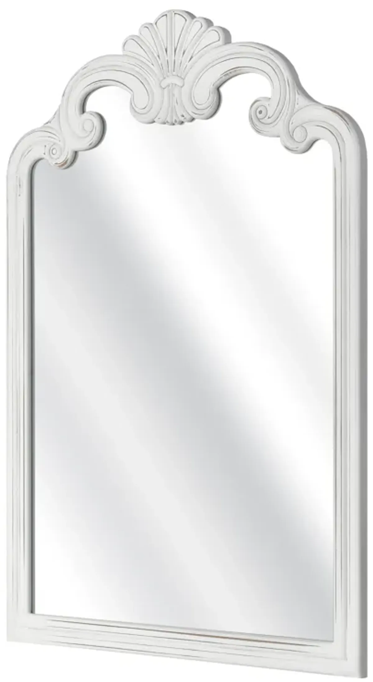 Terry Wall Mirror - White