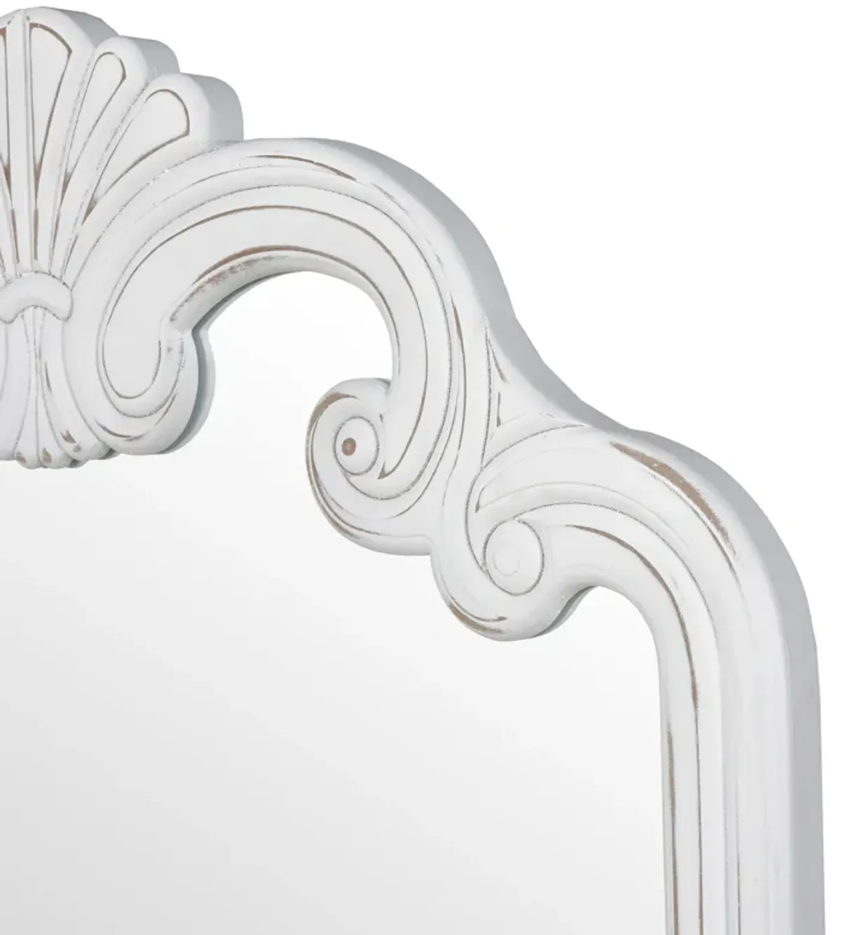 Terry Wall Mirror - White