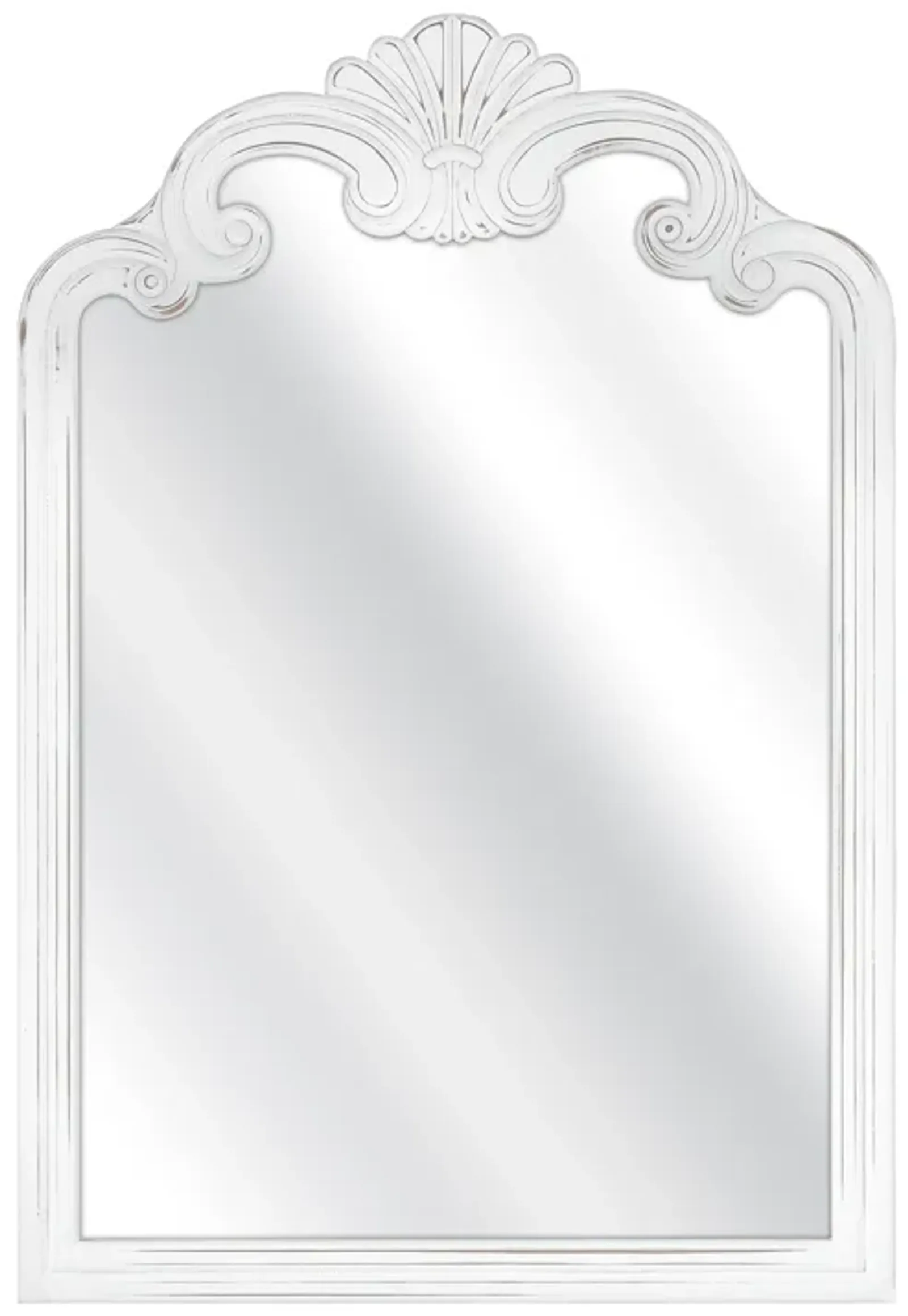 Terry Wall Mirror - White