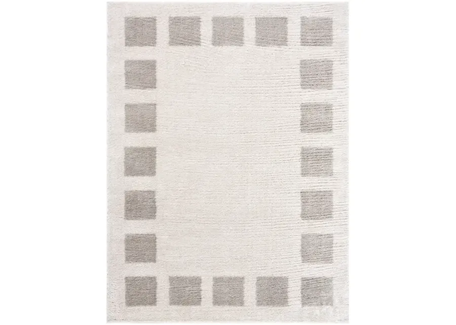 Fossay Shag FSG-2317 2' x 2'11" Machine Woven Rug