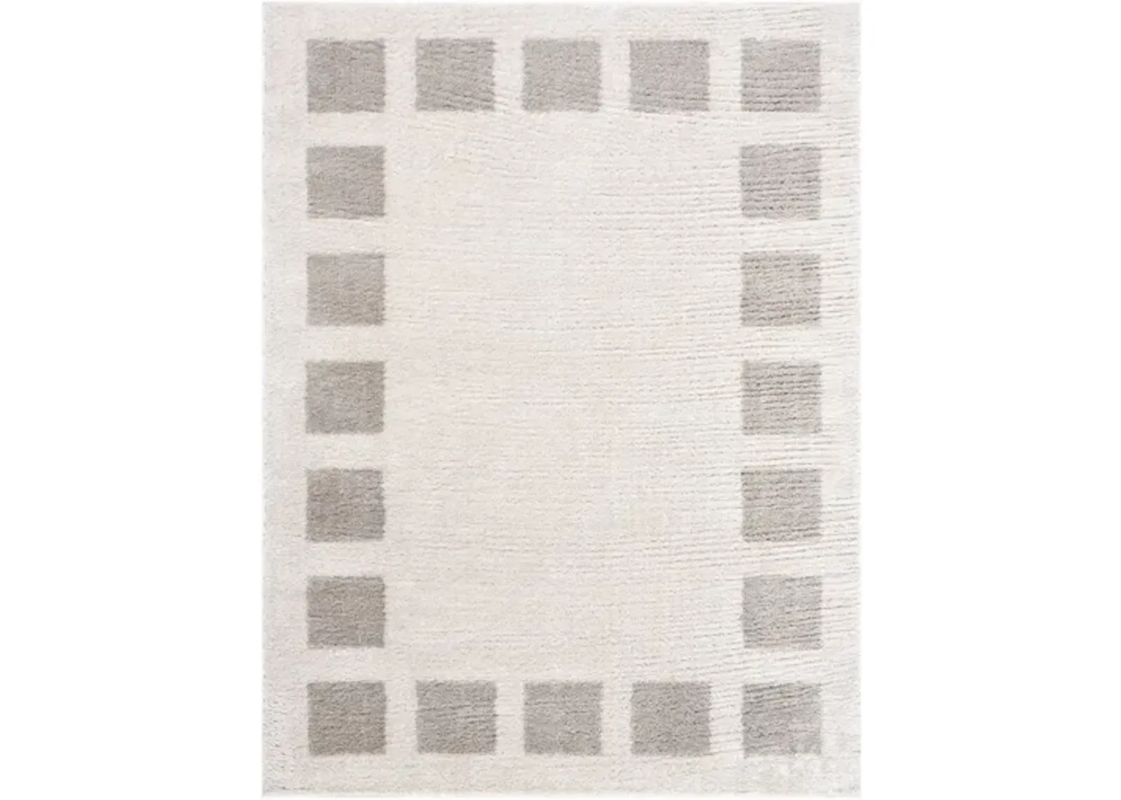 Fossay Shag FSG-2317 2' x 2'11" Machine Woven Rug