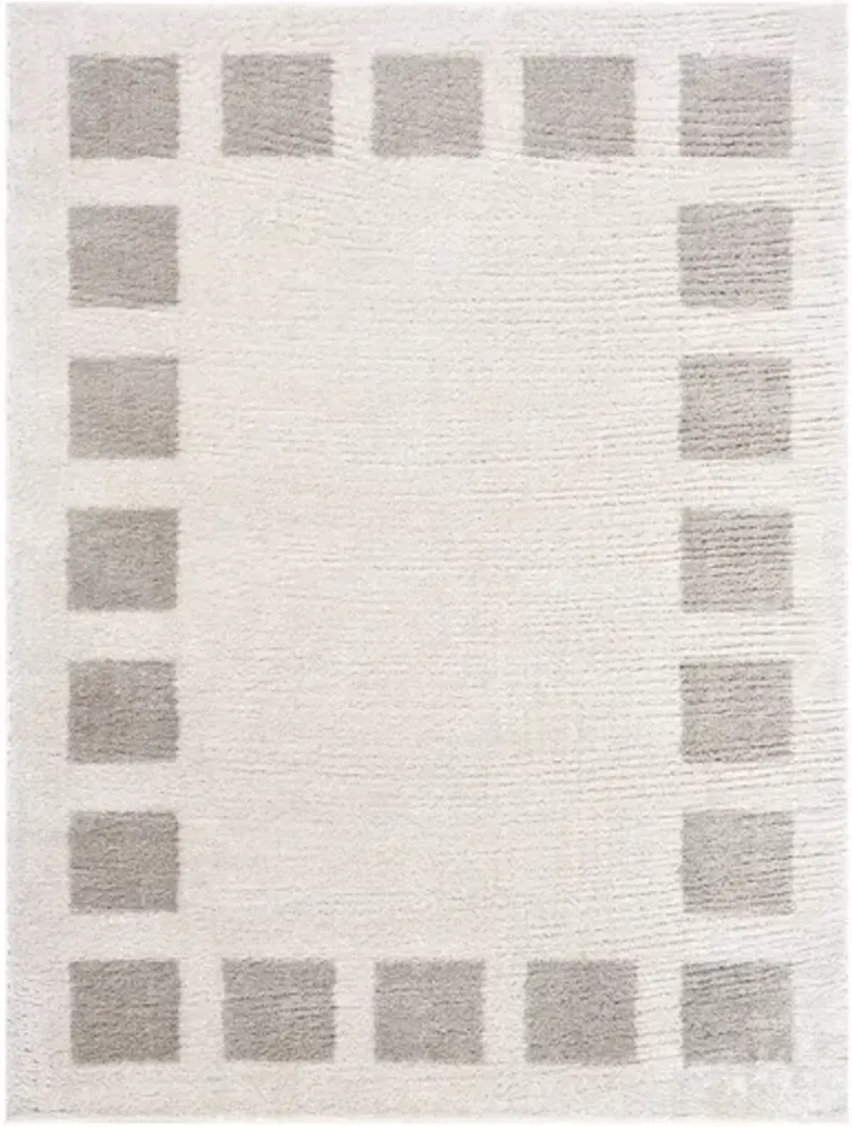 Fossay Shag FSG-2317 2' x 2'11" Machine Woven Rug