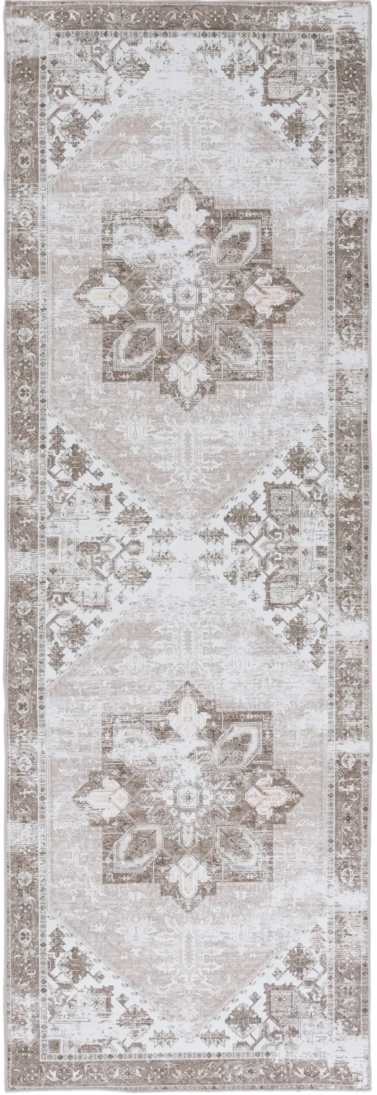 TUCSON 102 M/W S/R SAGE  2'-6' x 22' Runner Rug