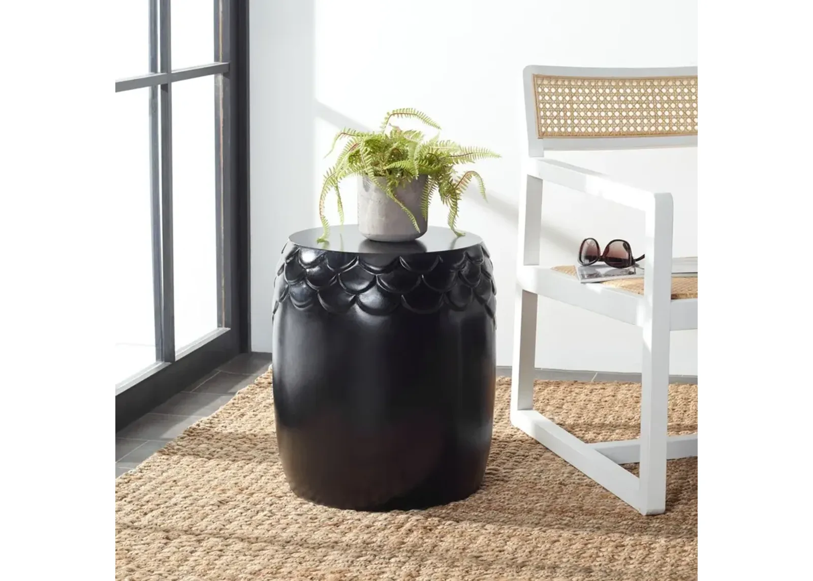 Julyvia Outdoor Accent Stool