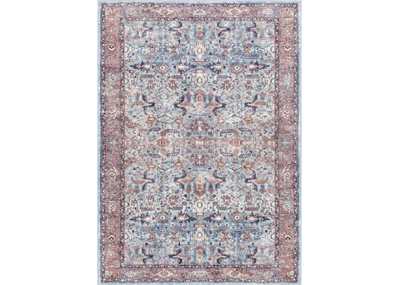 Georgina GOR-2304 7'10" x 10'2" Machine Woven Rug