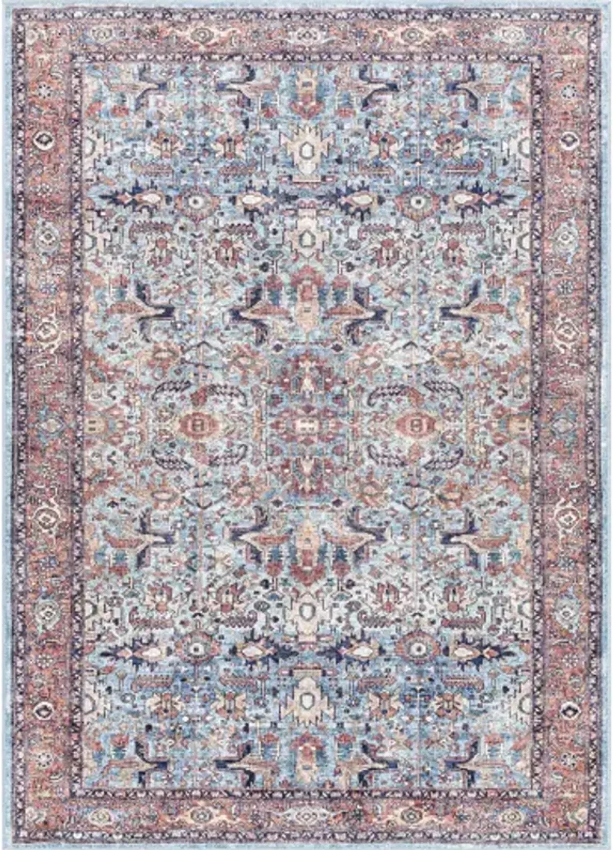 Georgina GOR-2304 7'10" x 10'2" Machine Woven Rug